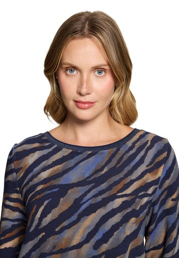 Animal Print Sweatshirt