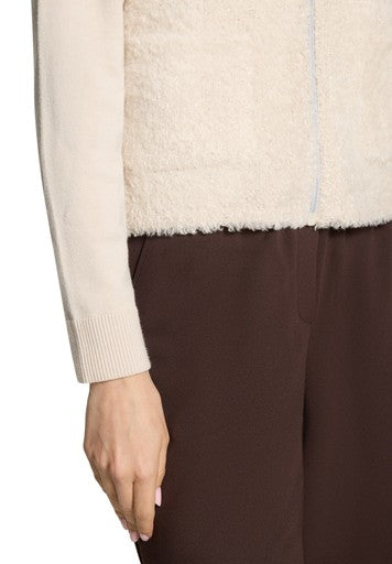 Ohne Sleeve Knit Jacket