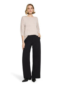 3/4 Sleeve Knitted Pullover