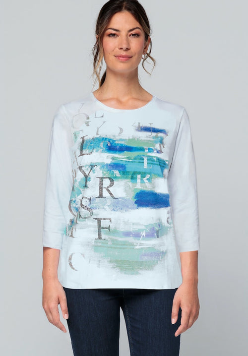 An image of the Bianca Dini 3/4 Length Top
