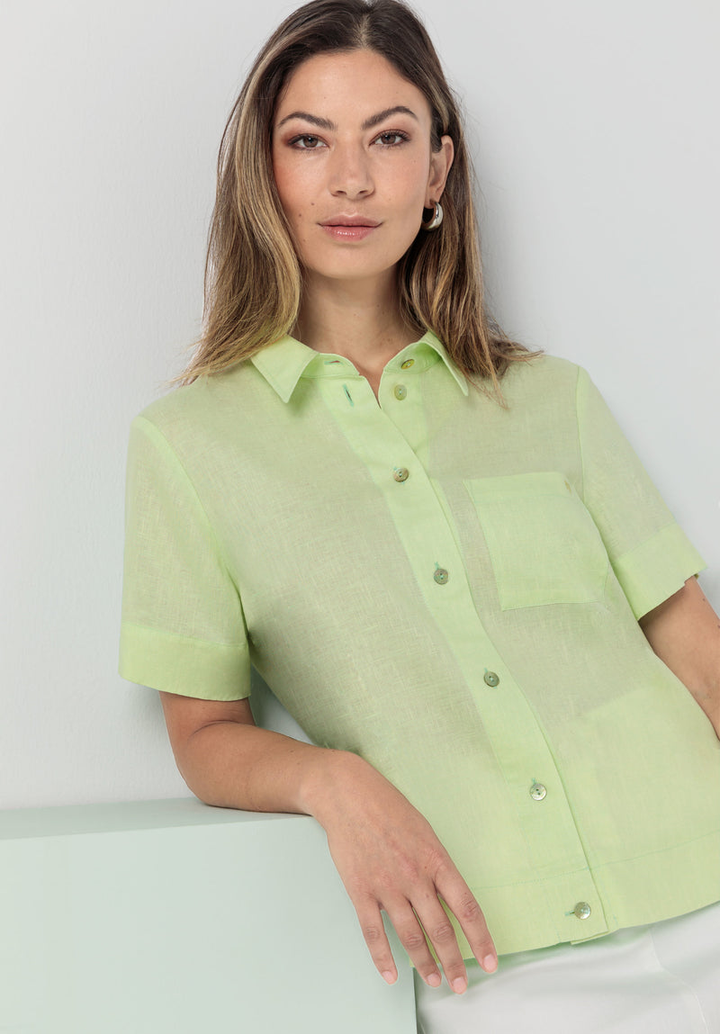 An image of the Bianca Button Through Alice Shirt