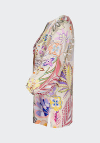 An image of the Bianca Alena Balloon Sleeve Blouse