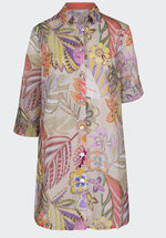 An image of the Bianca Diara Patterned Tunic Shirt