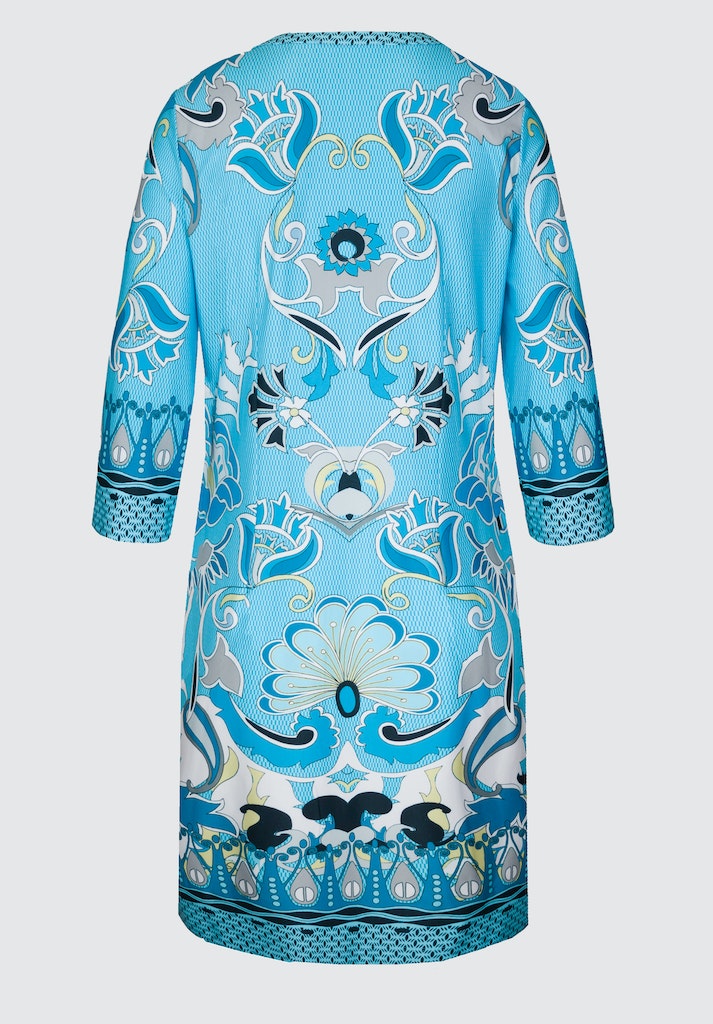 An image of the Bianca Danilo 3/4 Sleeve Patterned Dress