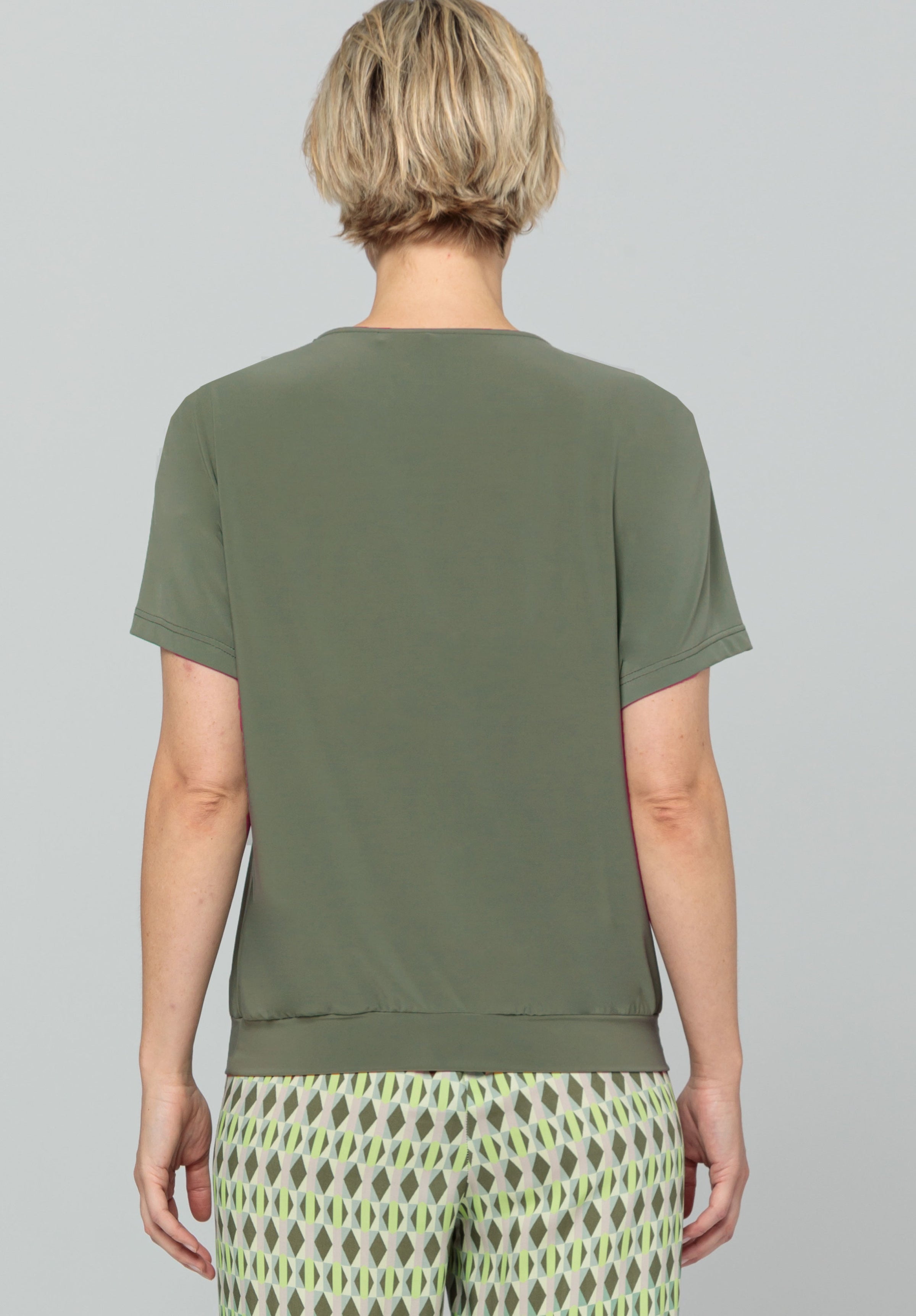 An image of the Bianca Cap Sleeve Twist Sia Top