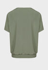 An image of the Bianca Cap Sleeve Twist Sia Top