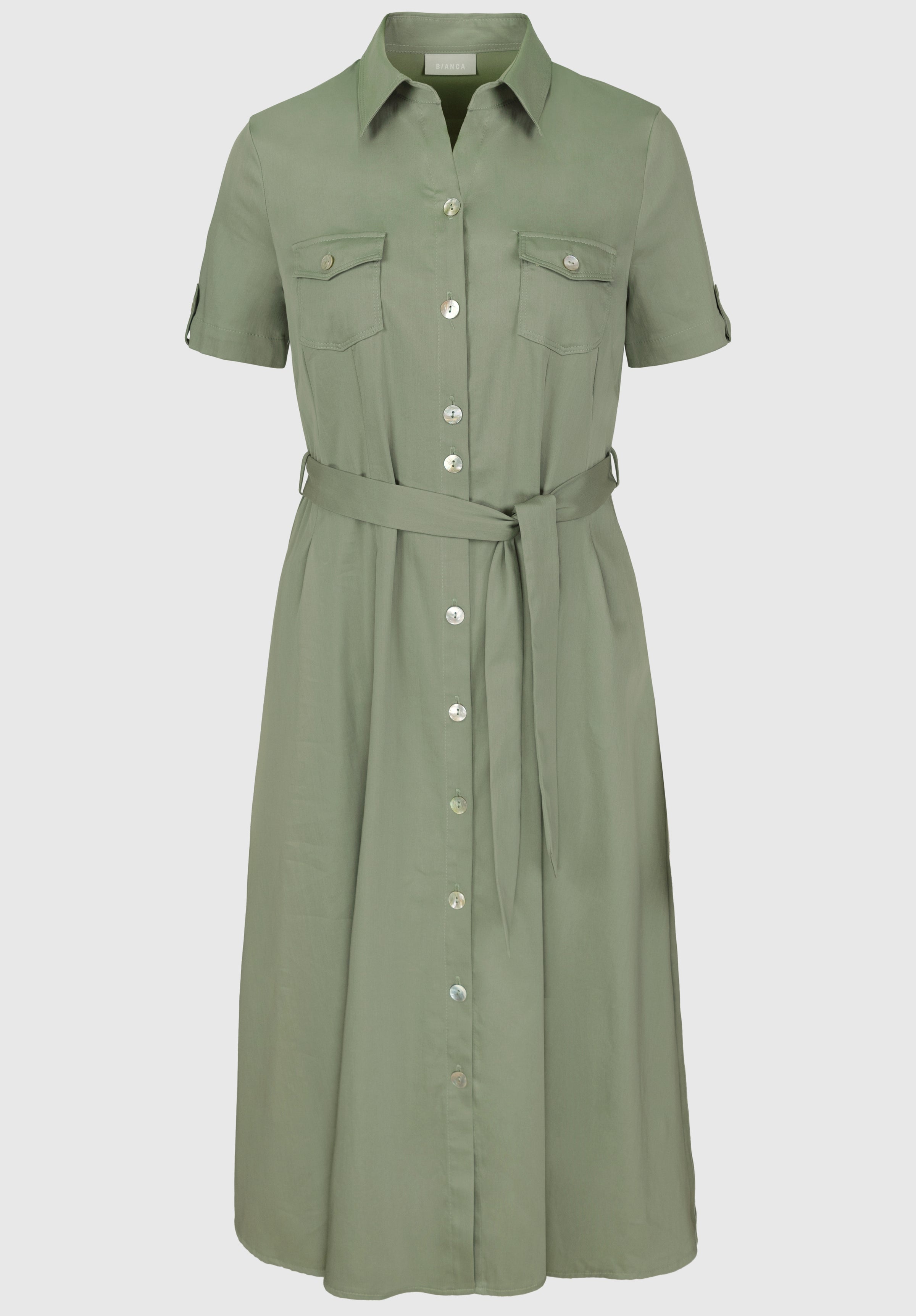 An image of the Bianca Shirt Henrika Dress