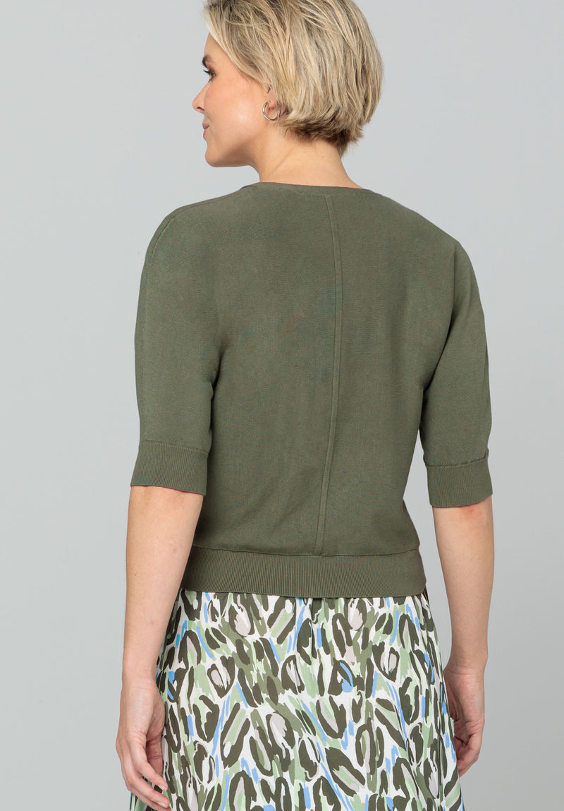An image of the Bianca Oraine Knit Cardi