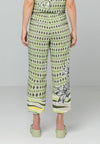 An image of the Bianca Parigi Print Trouser