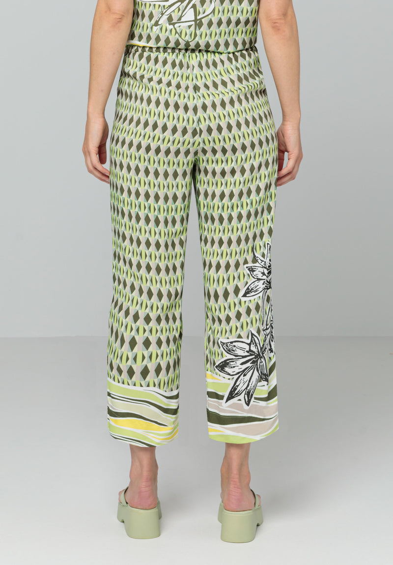An image of the Bianca Parigi Print Trouser