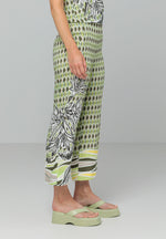 An image of the Bianca Parigi Print Trouser