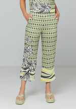 An image of the Bianca Parigi Print Trouser
