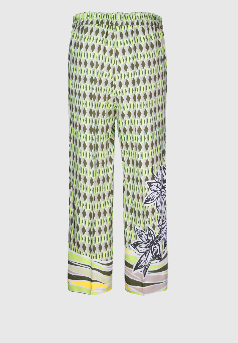 An image of the Bianca Parigi Print Trouser