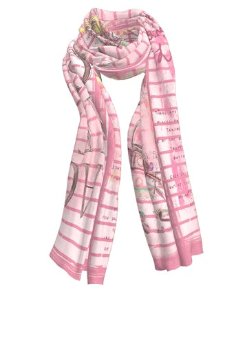 An image of the Bianca Naxos Scarf