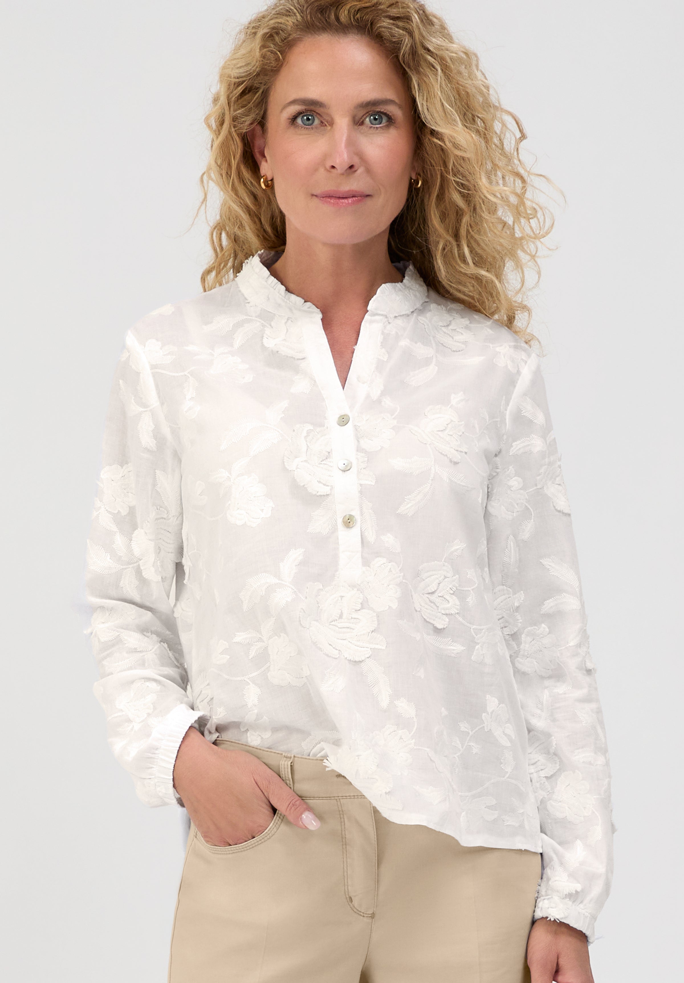 An image of the Bianca Alin Blouse