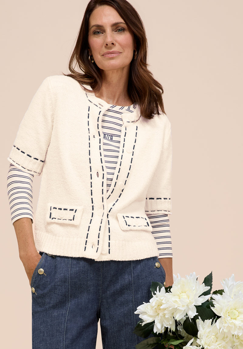 An image of the Bianca Rene Cardigan