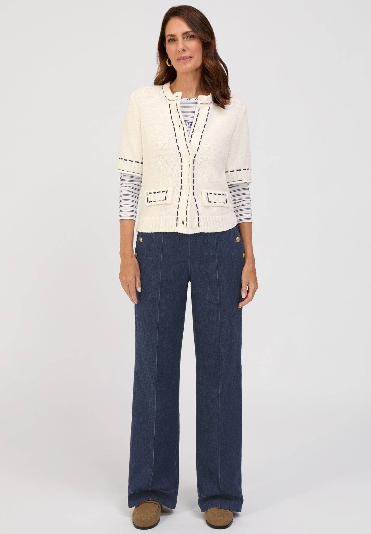 An image of the Bianca Rene Cardigan