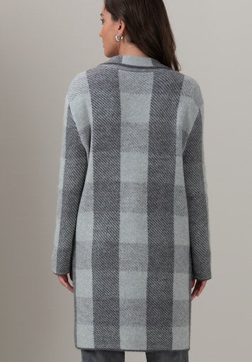 An image of the Bianca Kosmos Checked Coat