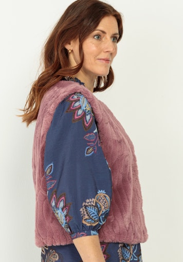 An image of the Bianca Tabea Faux Fur Jacket