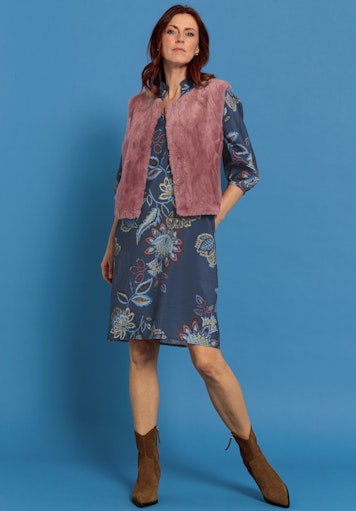 An image of the Bianca Tabea Faux Fur Jacket