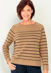 An image of the Bianca Remis Stripe Knitwear