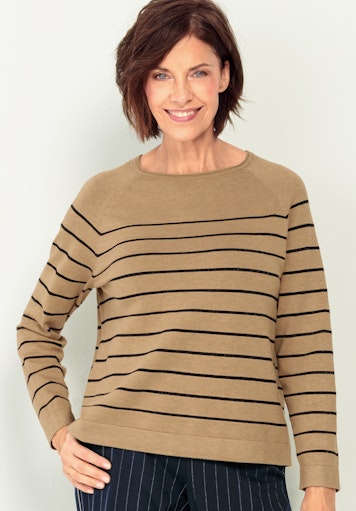 An image of the Bianca Remis Stripe Knitwear