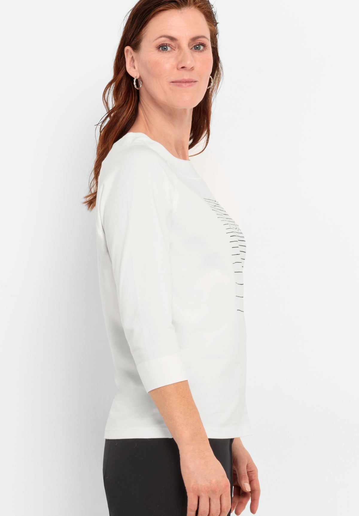 An image of the Bianca Bona 3/4 Sleeve Shirt