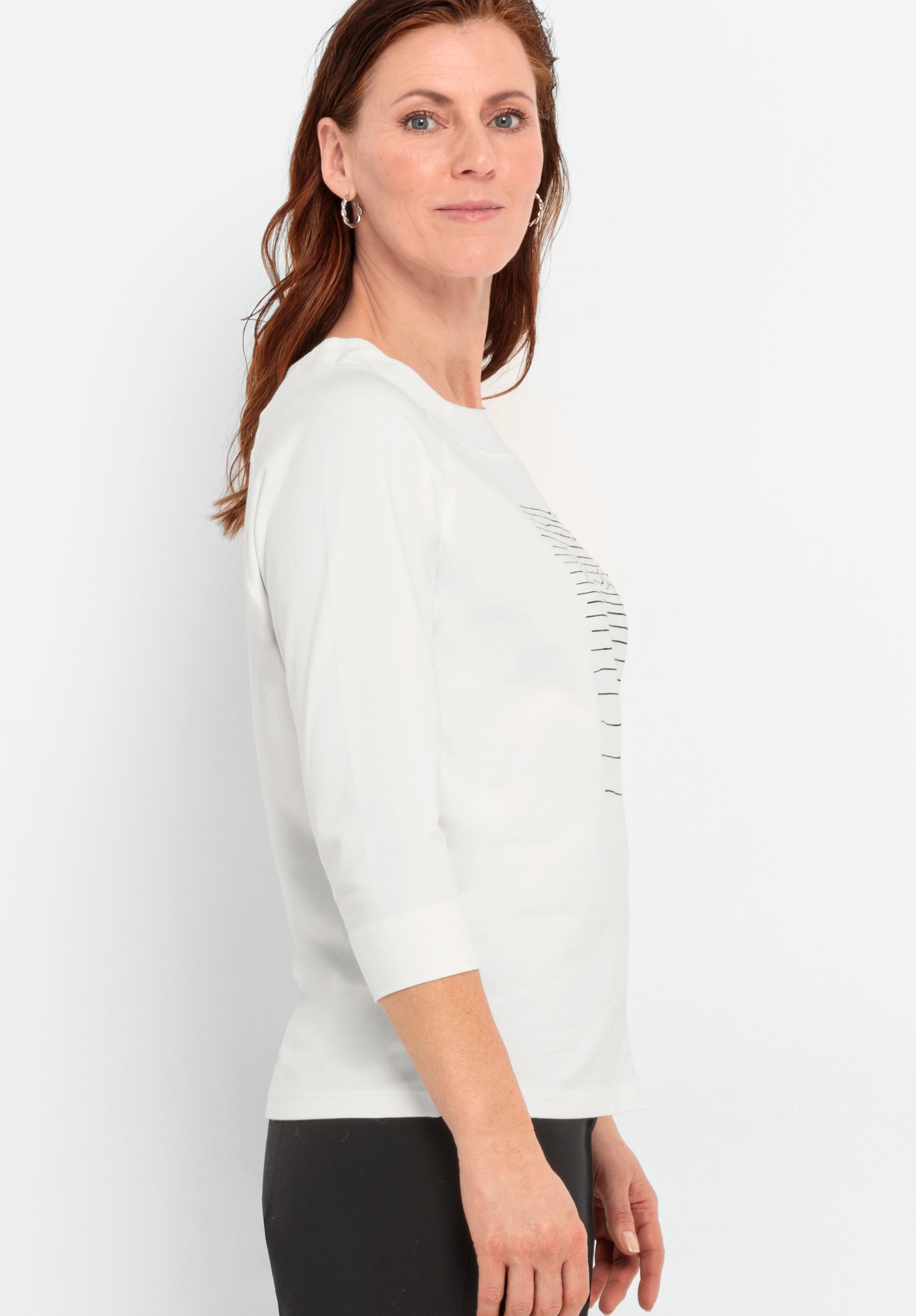 An image of the Bianca Bona 3/4 Sleeve Shirt