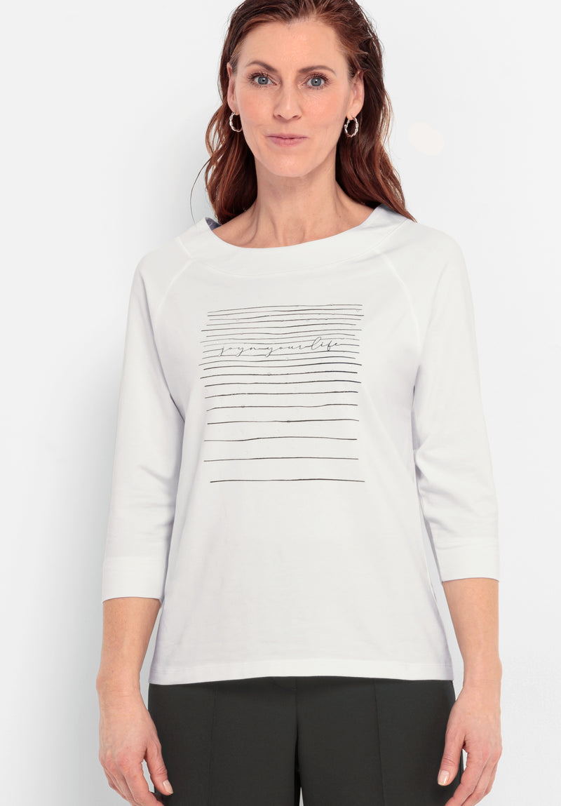 An image of the Bianca Bona 3/4 Sleeve Shirt