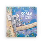 An image of the Jellycat Jellycat The Koala Who Couldn't Sleep Book