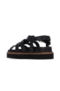 Leather Platform Sandal