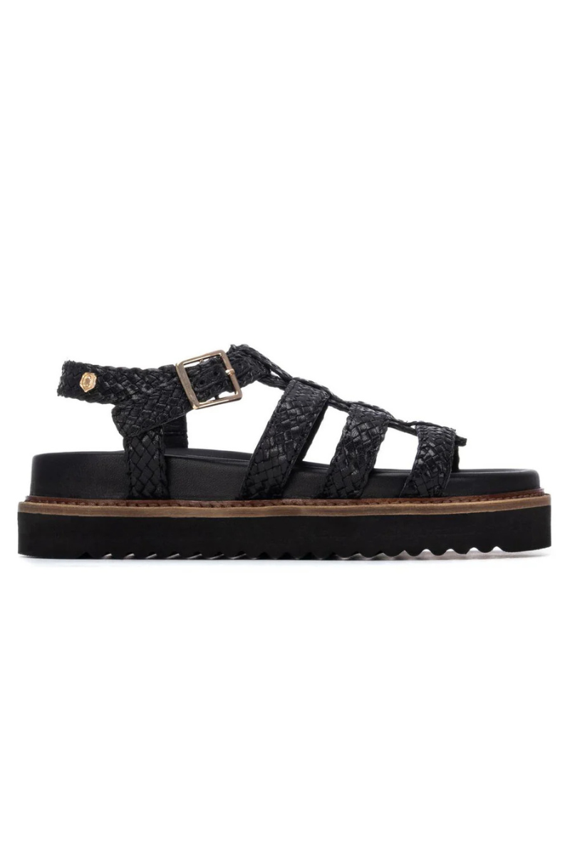 Leather Platform Sandal