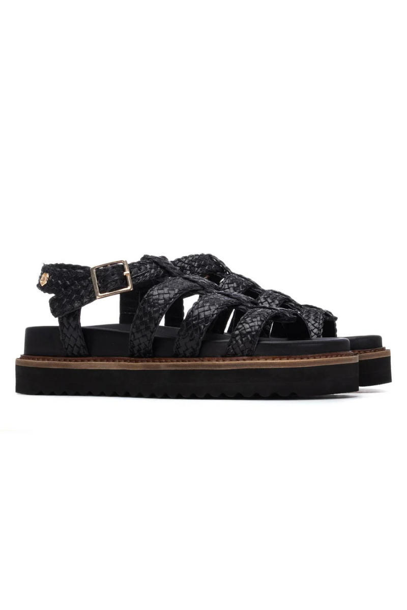 Leather Platform Sandal