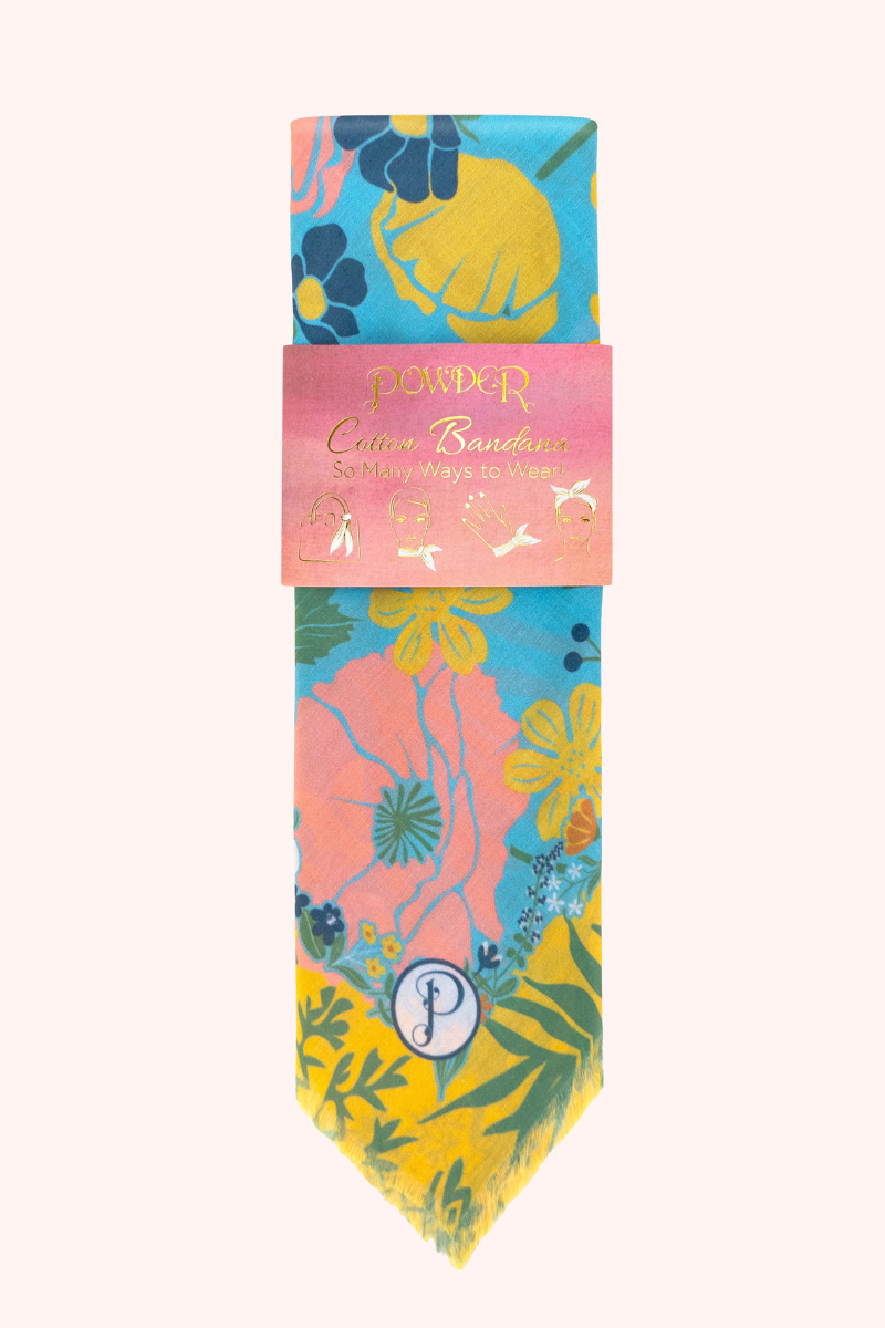 An image of the Powder Bandana Scarf
