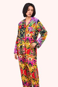 Botanical Kaleidoscope Long Pyjamas, Small