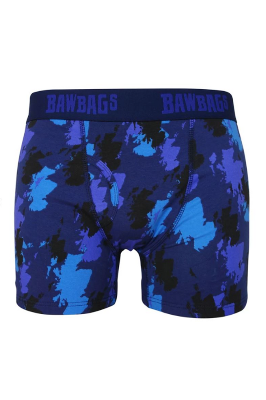 An image of the Bawbags Scotland Camo Boxers