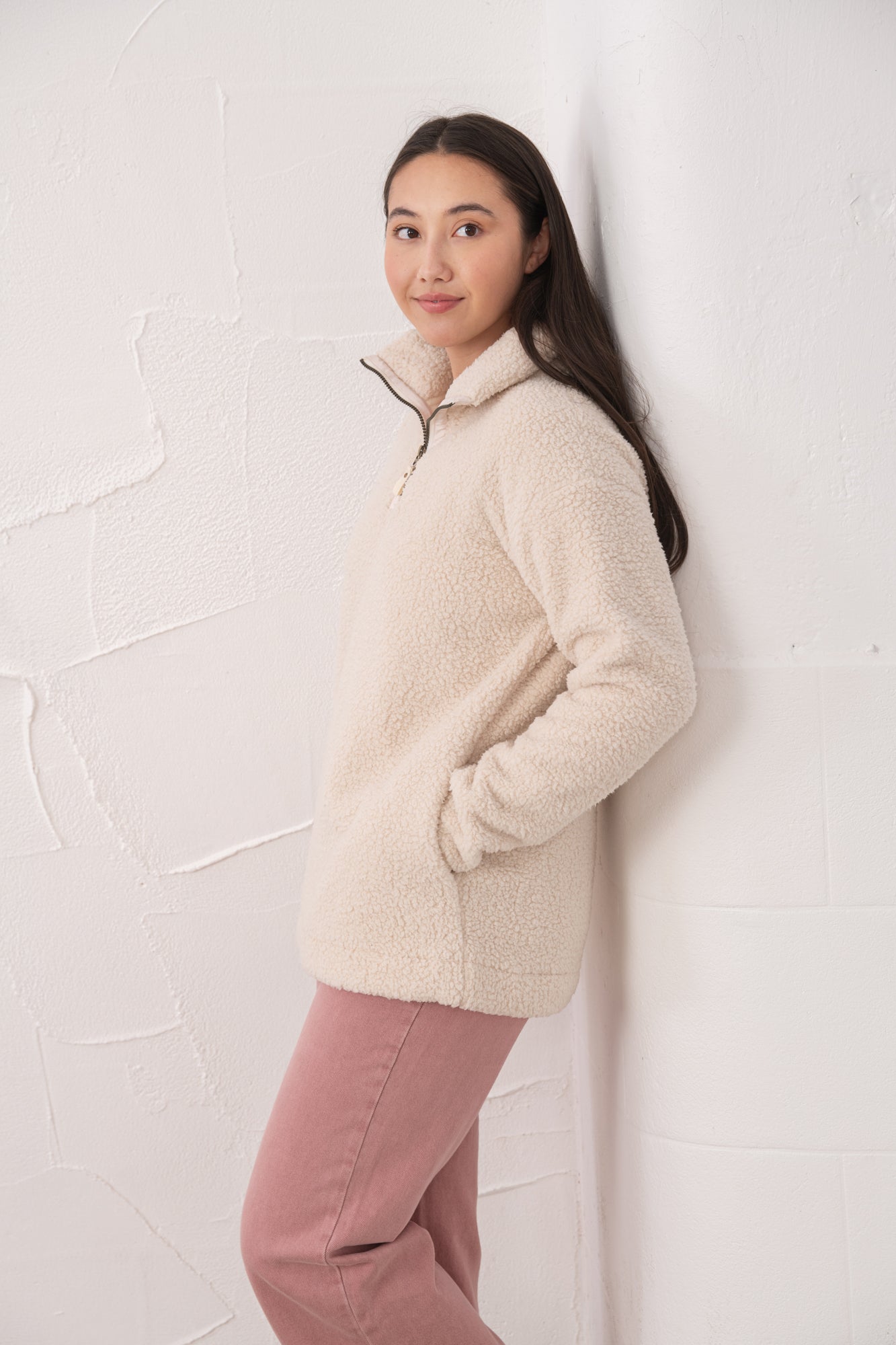 An image of the Lighthouse Ladies Bay Fleece
