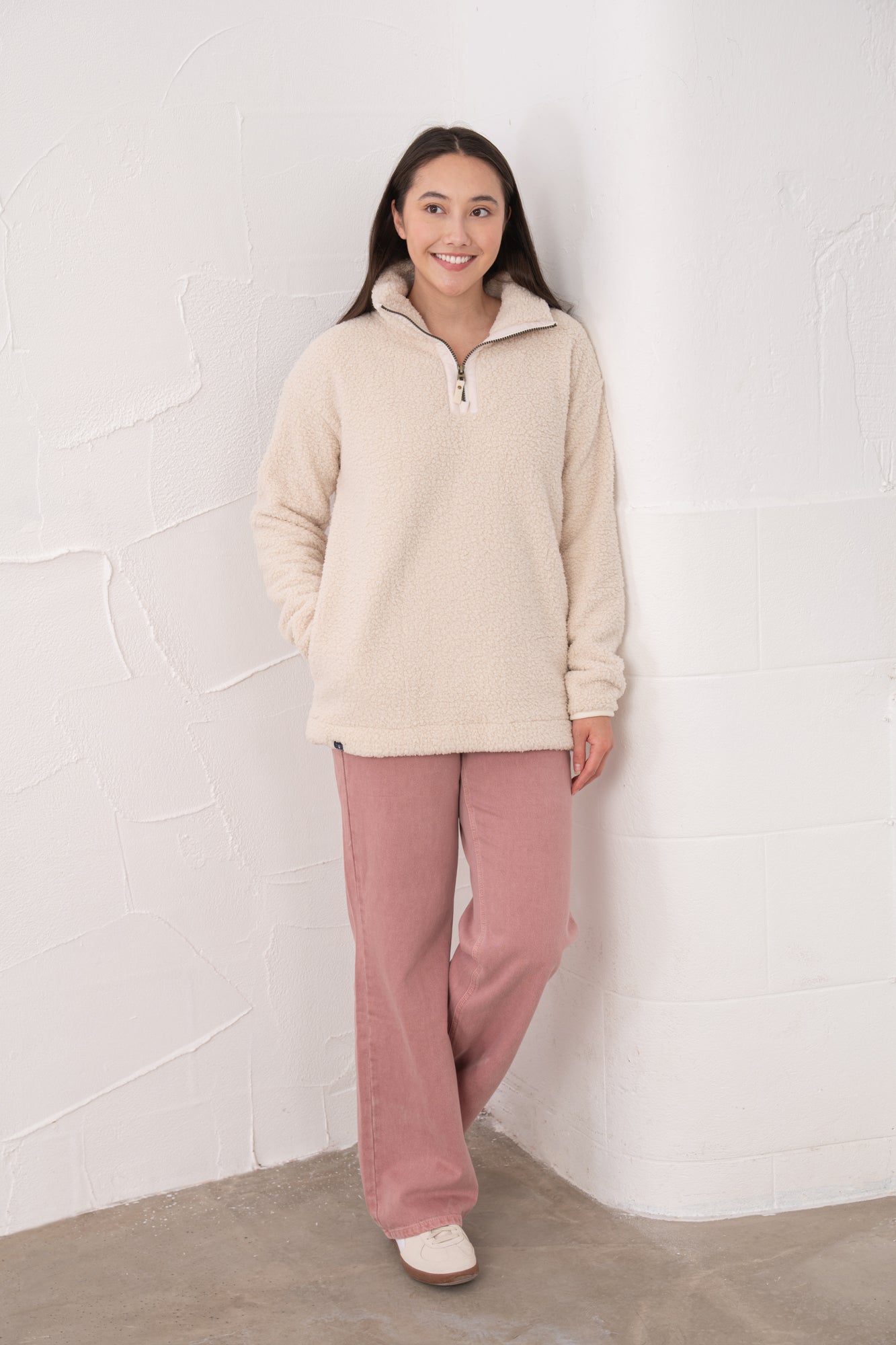 An image of the Lighthouse Ladies Bay Fleece