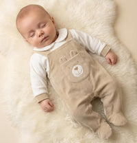 Bear Dungaree Sleepsuit