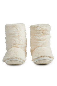 An image of the Bedroom Athletics Gisele Faux Fur Rouched Slipper Boot