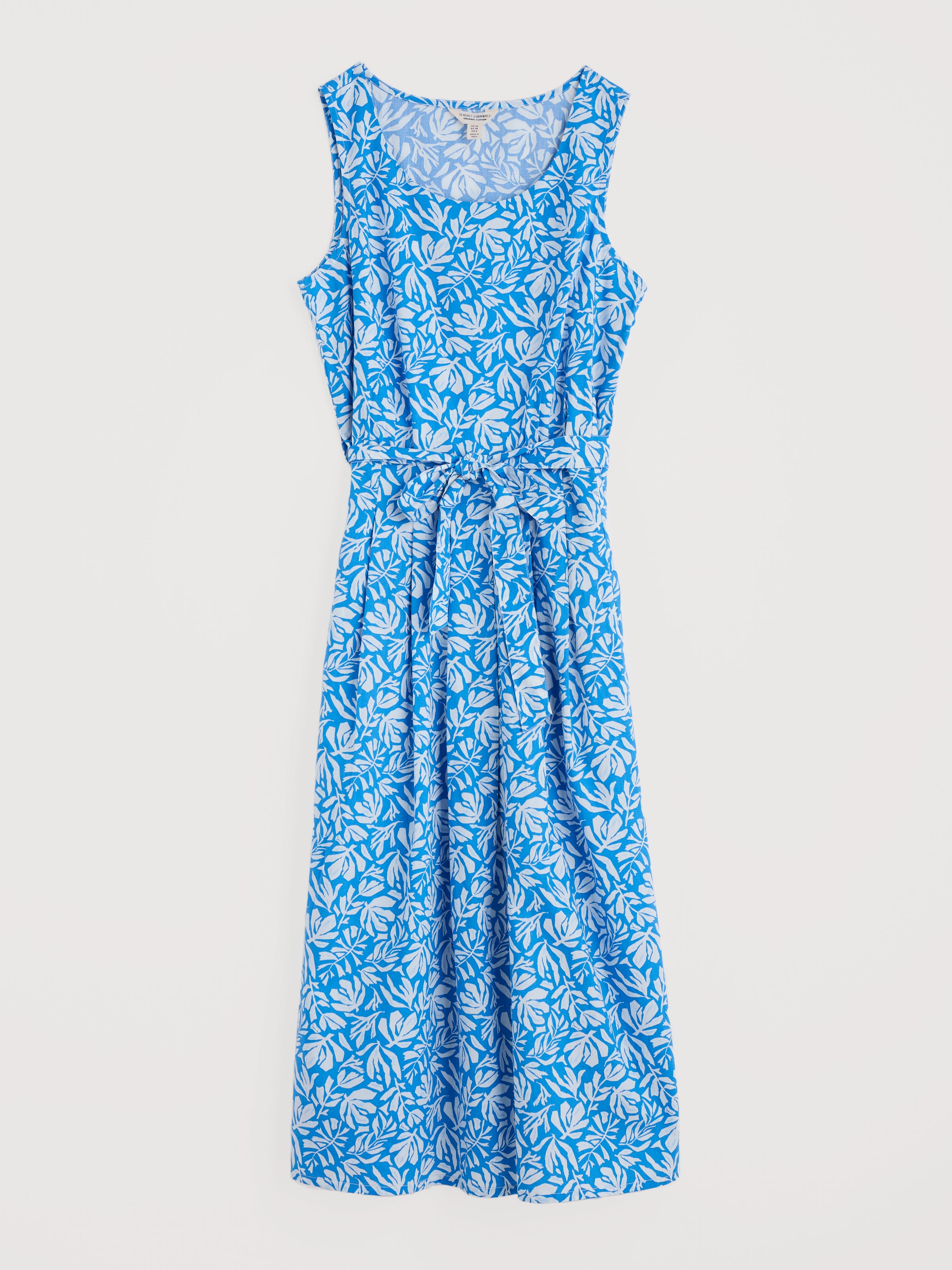 seasalt fit and flare dress Seasalt Cornwall Dress Seasalt Women's Sleeveless Vila Sunflower Blue Fit & Flare Dress