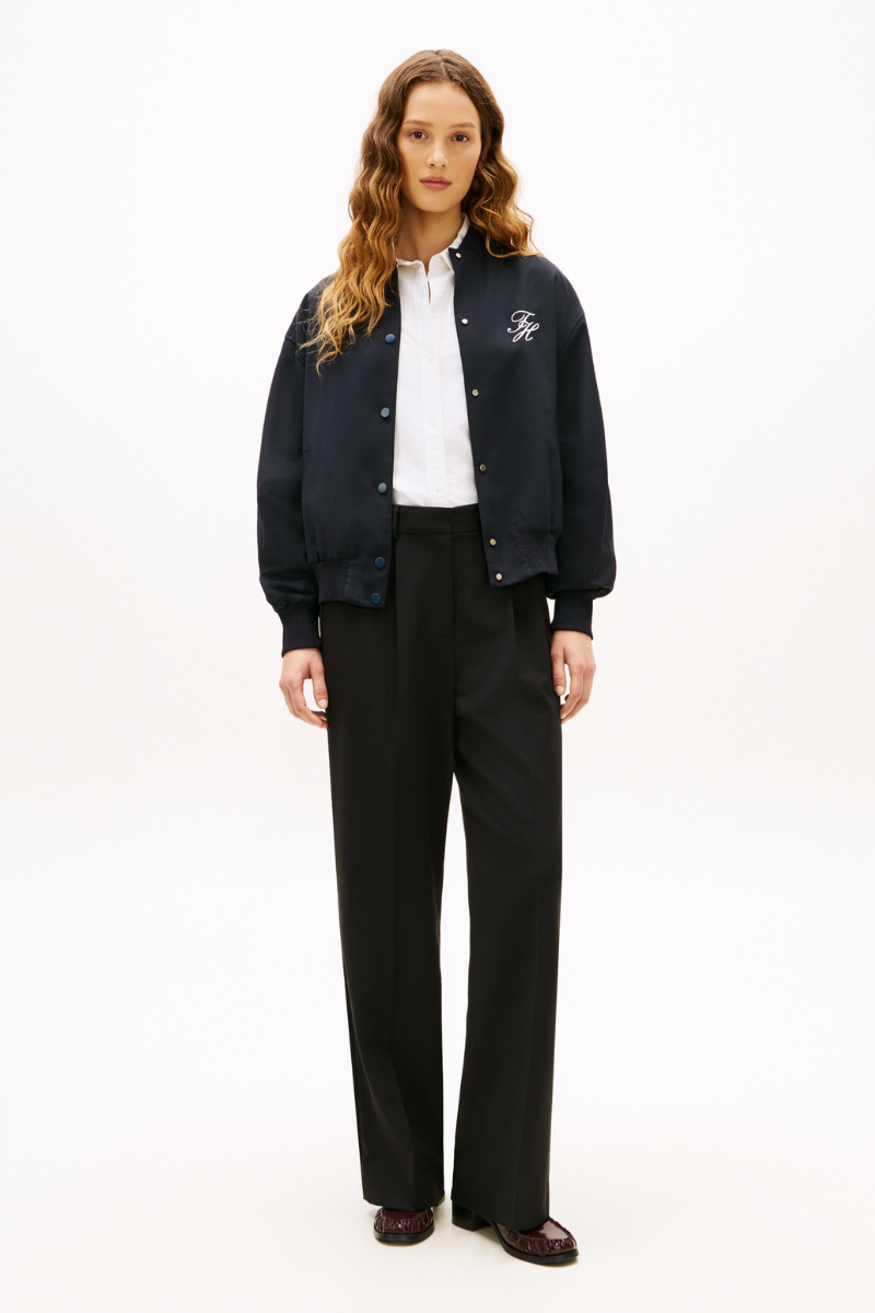 An image of the Tommy Hilfiger Timeless Wool Tailored Bomber
