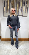 An image of the Marella Bootcut Denim Trousers