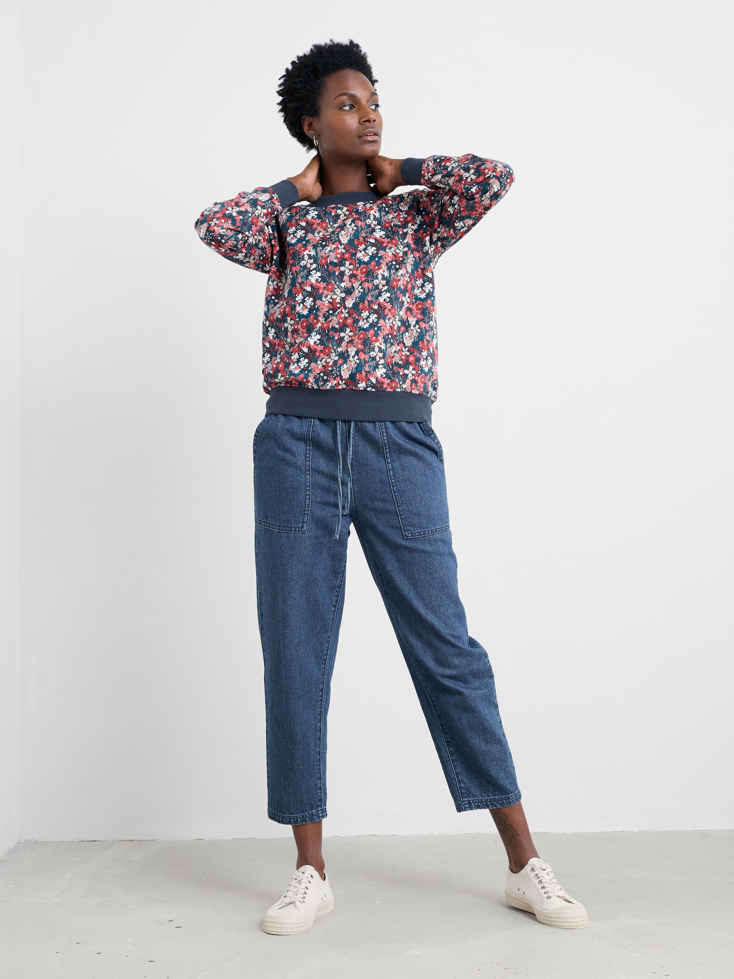 An image of the Seasalt Bright Wave Sweatshirt