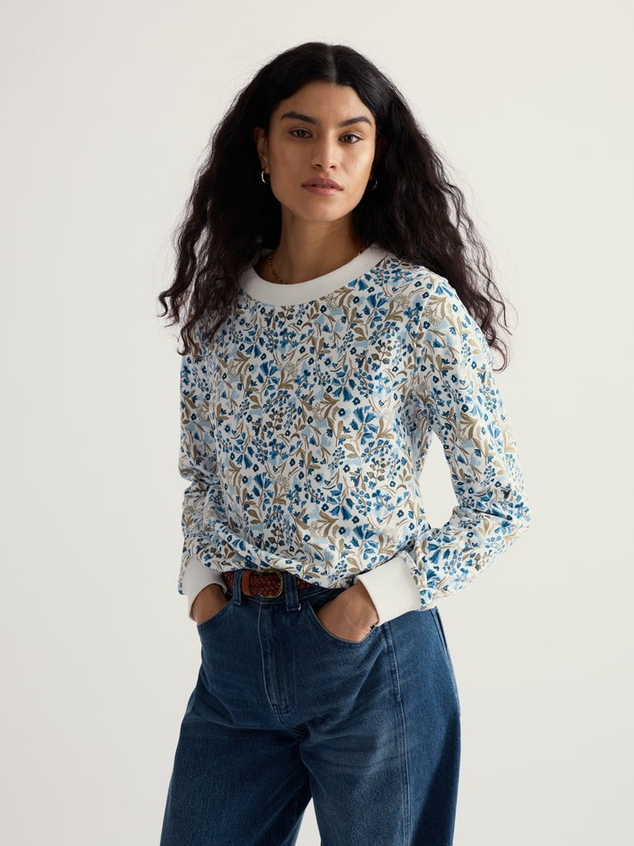 An image of the Seasalt Bright Wave Sweatshirt