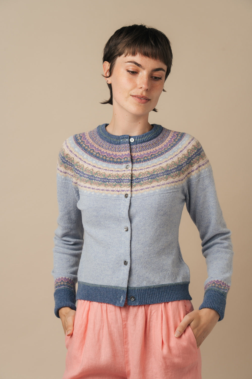An image of the Eribe Alpine Short Cardigan