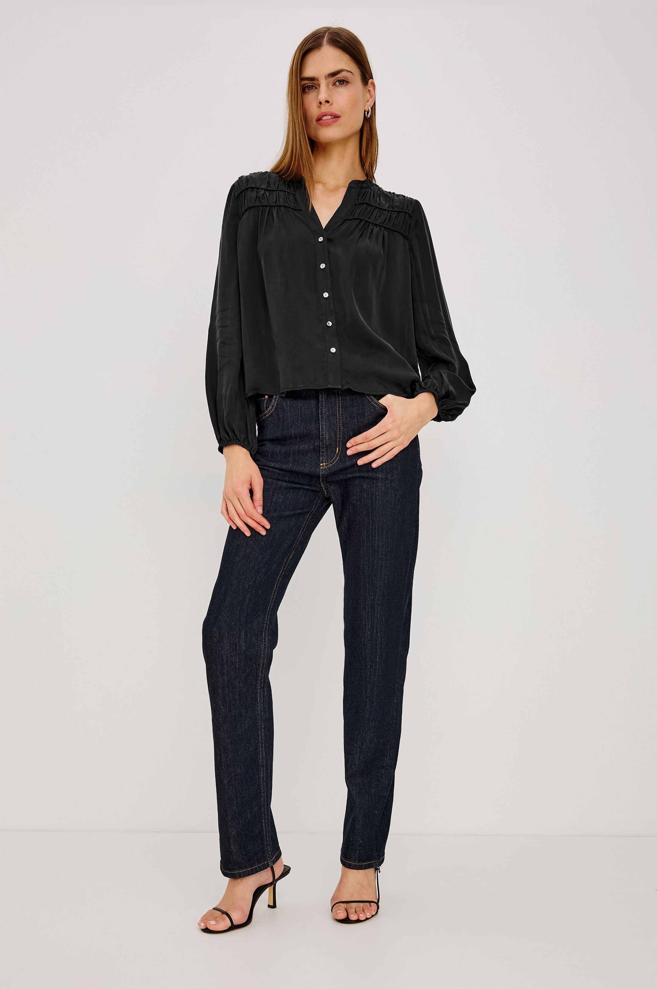 Cadence Woven Top