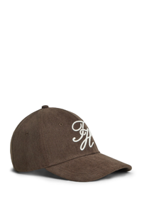 Embroidered Cord Cap