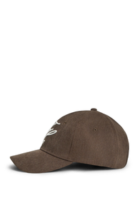 Embroidered Cord Cap