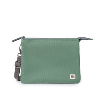 An image of the ROKA London Carnaby Crossbody XL Recycled Canvas